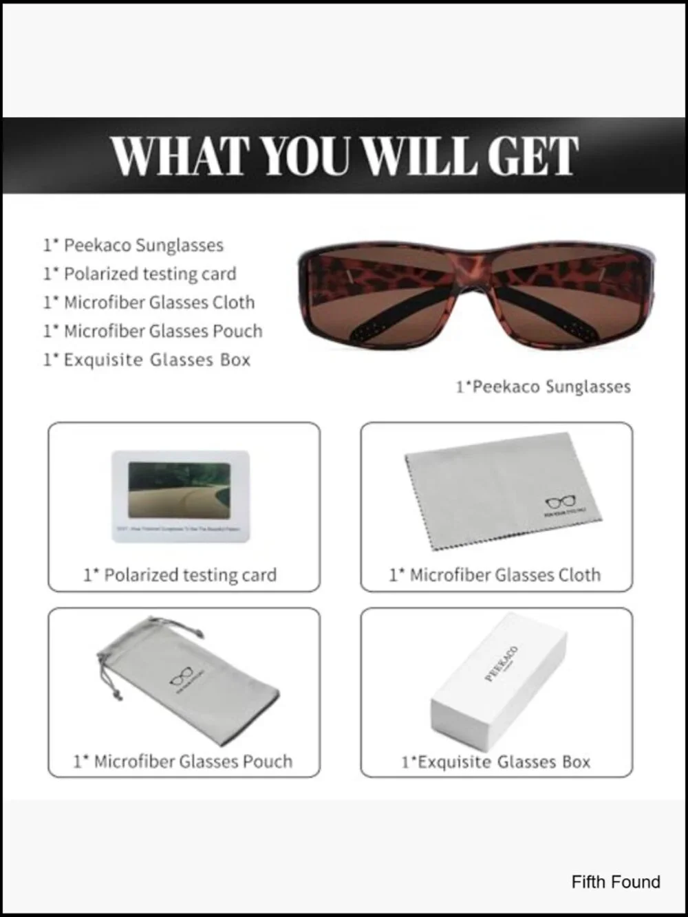 Polarized Fit Over Sunglasses Wrap Around UV400 for Men Women